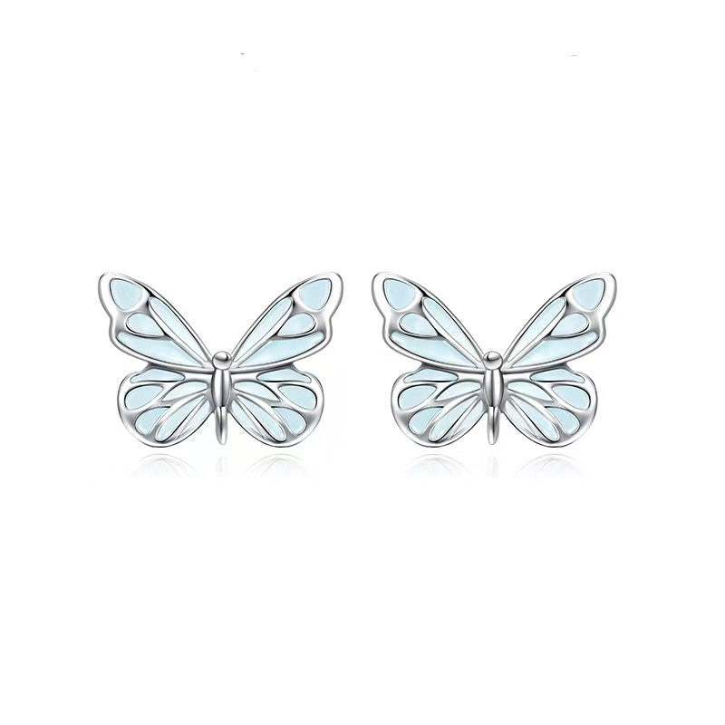 Orecchini Farfalla illuminata (ARGENTO 925)