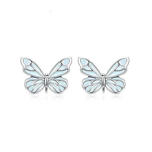 Orecchini Farfalla illuminata (ARGENTO 925)