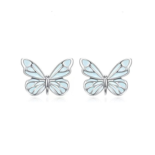 Orecchini Farfalla illuminata (ARGENTO 925)