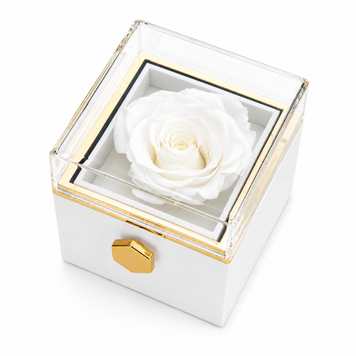 Scatola Regalo Con Rosa Eterna