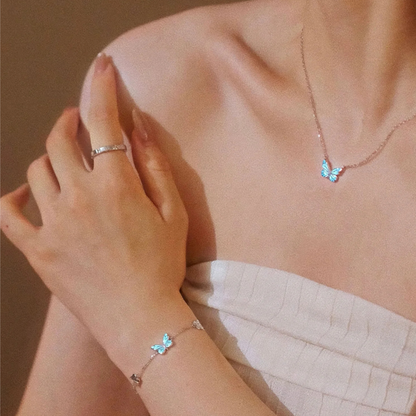 Collana Farfalla Luminosa (ARGENTO 925)